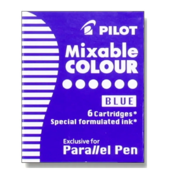 Чернильный патрон Pilot "Parallel Pen" синий (6шт) IC-P3-S6 L 