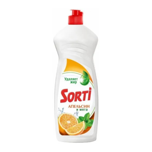 Жидкость для посуды SORTI Апельсин и Мята  900мл КЗН1993