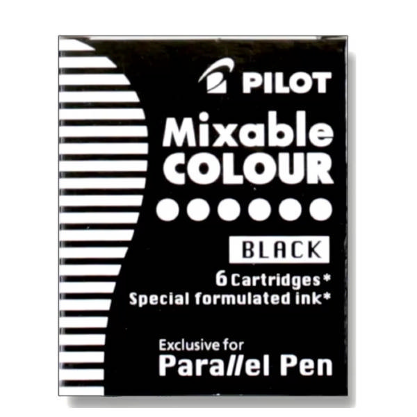 Чернильный патрон Pilot "Parallel Pen" черный (6шт) IC-P3-S6 B