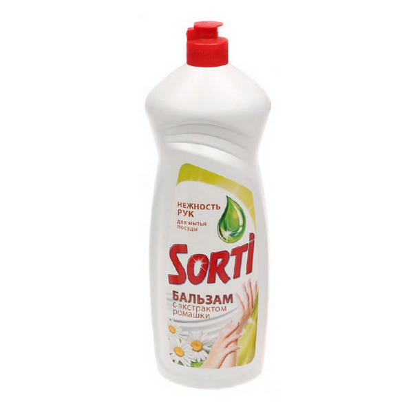 Жидкость для посуды "SORTI" Бальзам с экстрактом ромашки  900мл